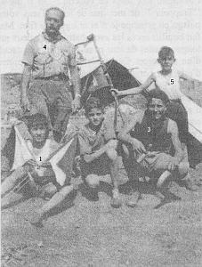 SCOUTS DE FRANCE 5 EME ORAN GROUPE SAINT LOUIS N56 19XX